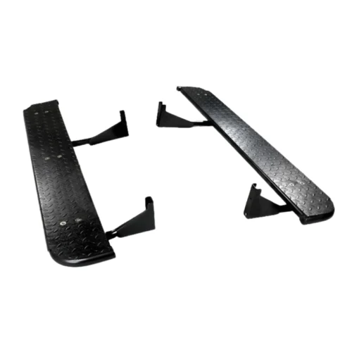 Toyota Landcruiser 80 Series Steel Side Steps – Pair